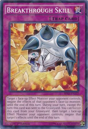 Breakthrough Skill - Yugioh - Trap Card