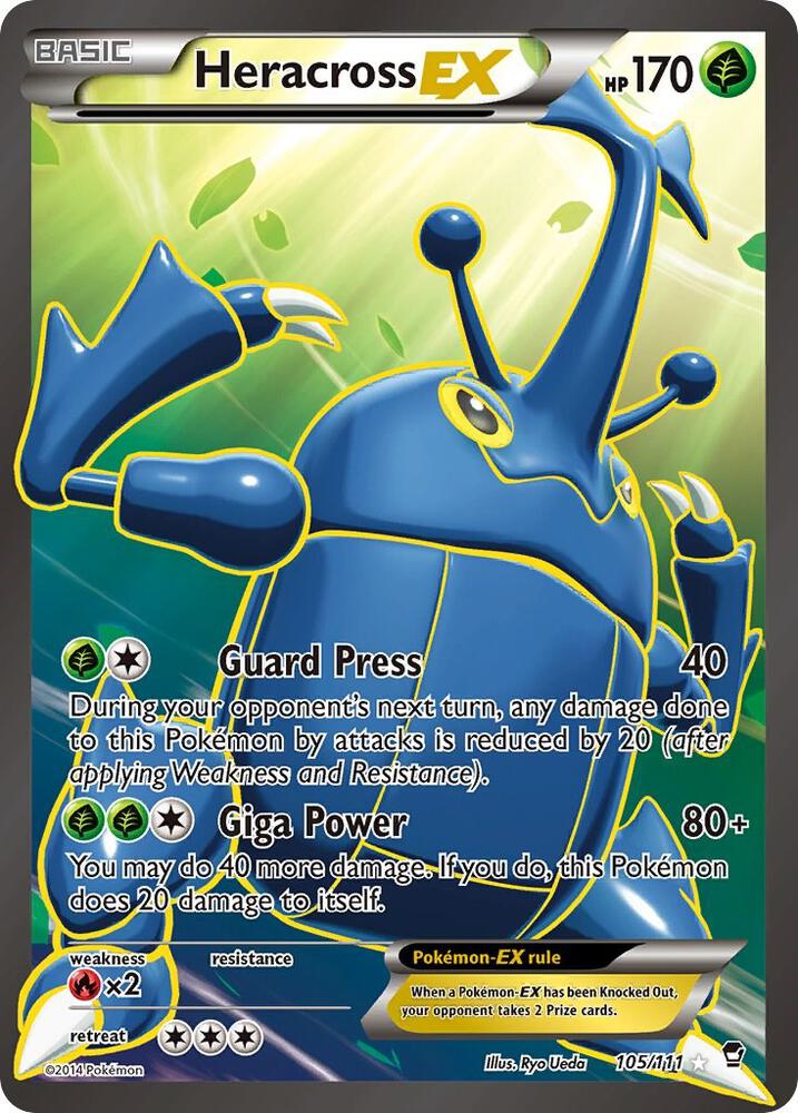 Mega Heracross EX - Grass