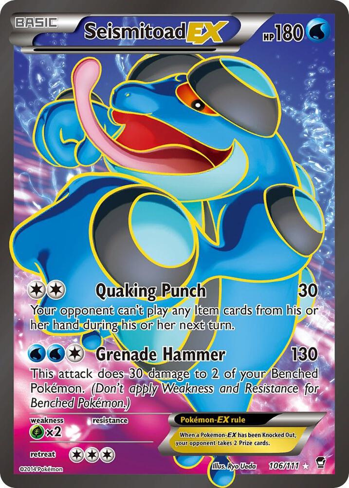 Seismitoad EX - Water