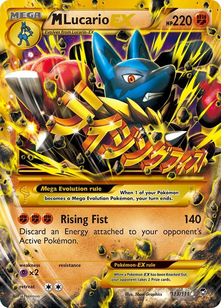 M Lucario EX - Fighting