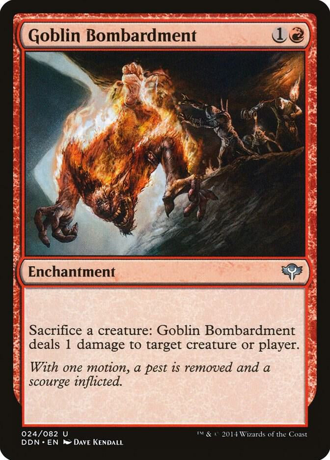 Goblin Bombardment - Red