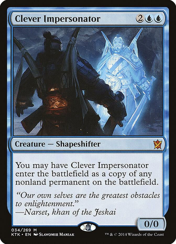 Clever Impersonator - Blue