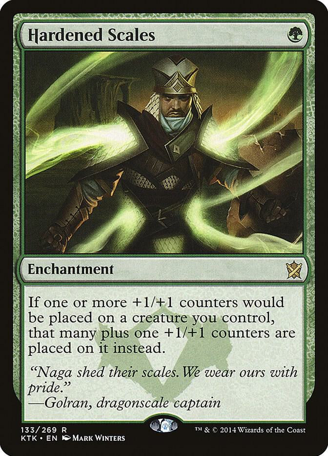 Hardened Scales - Green