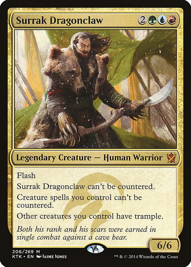 Surrak Dragonclaw - Green/Blue/Red