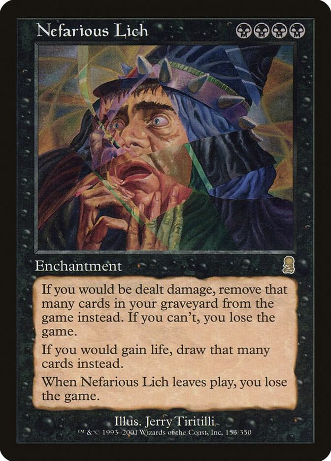 Nefarious Lich - Black