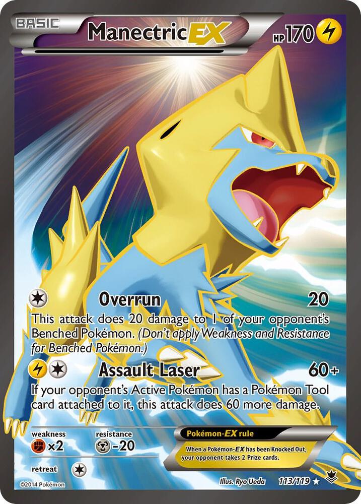 Manectric EX - Lightning