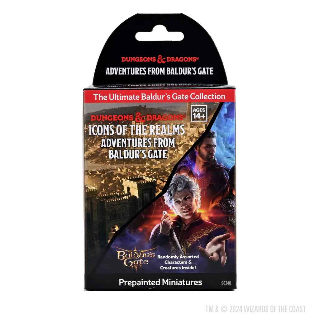 D&D Icons of the Realms: Adventures from Baldur's Gate - 8 ct. Booster Brick