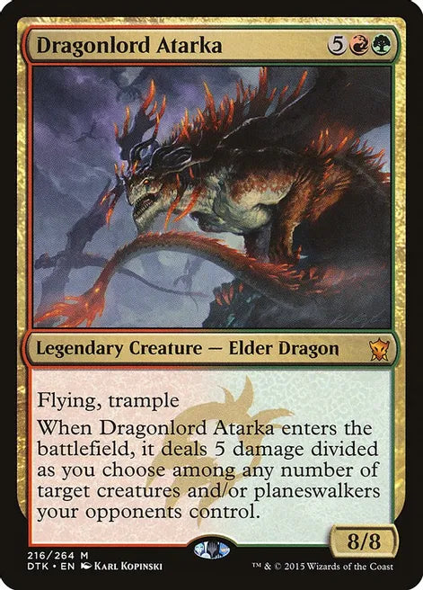 Dragonlord Atarka - Red/Green