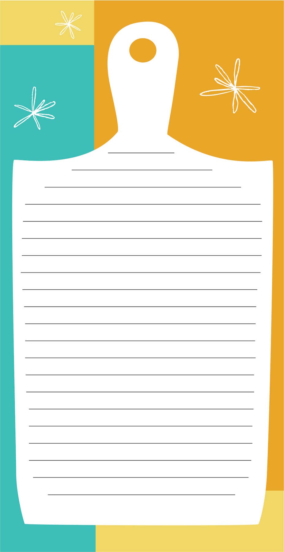 In the Kitchen Notepad