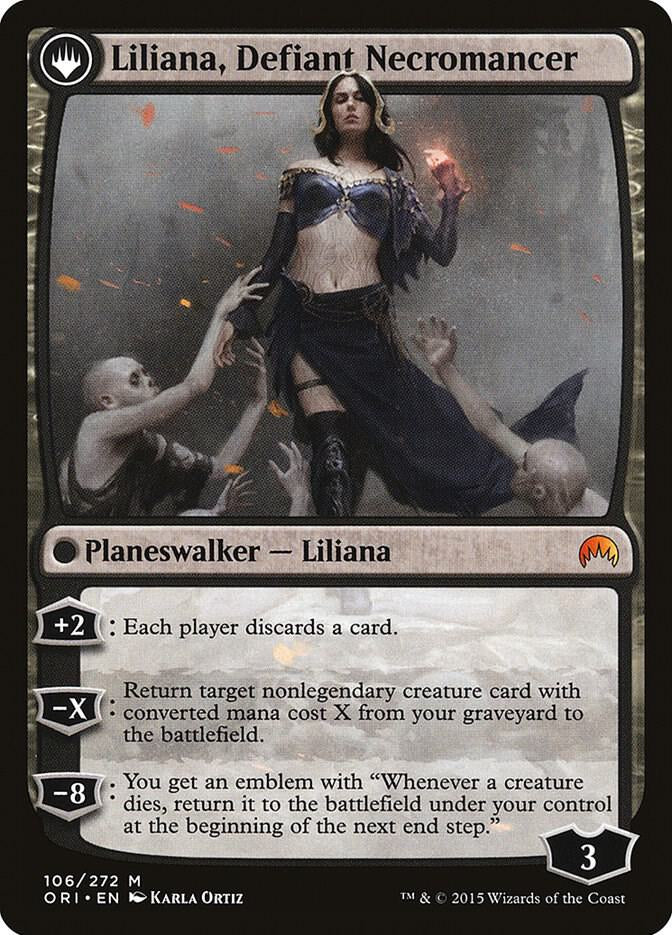 Liliana, Heretical Healer - Black