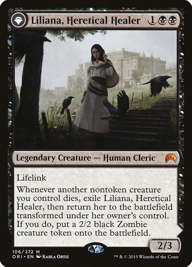 Liliana, Heretical Healer - Black
