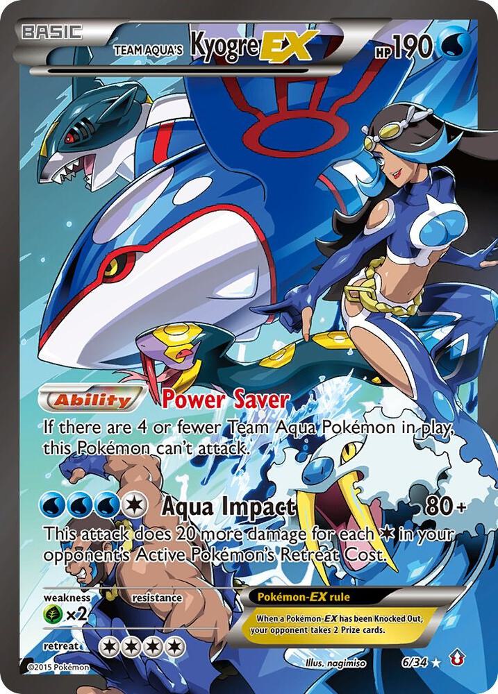 Team Aqua's Kyogre EX - Water