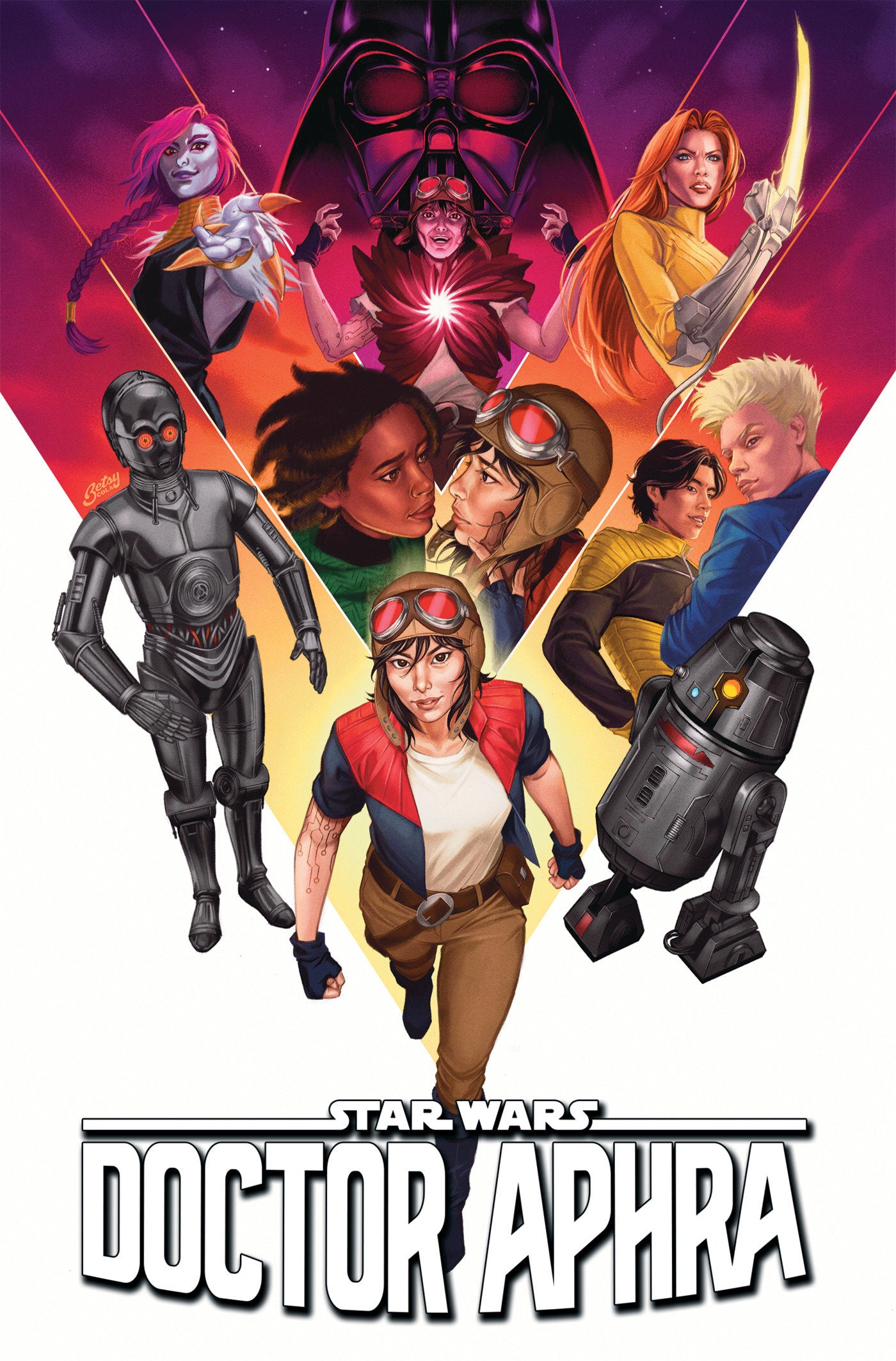Star Wars: Doctor Aphra   Friends And Enemies Omnibus Betsy Cola Cover [Direct Market Only]