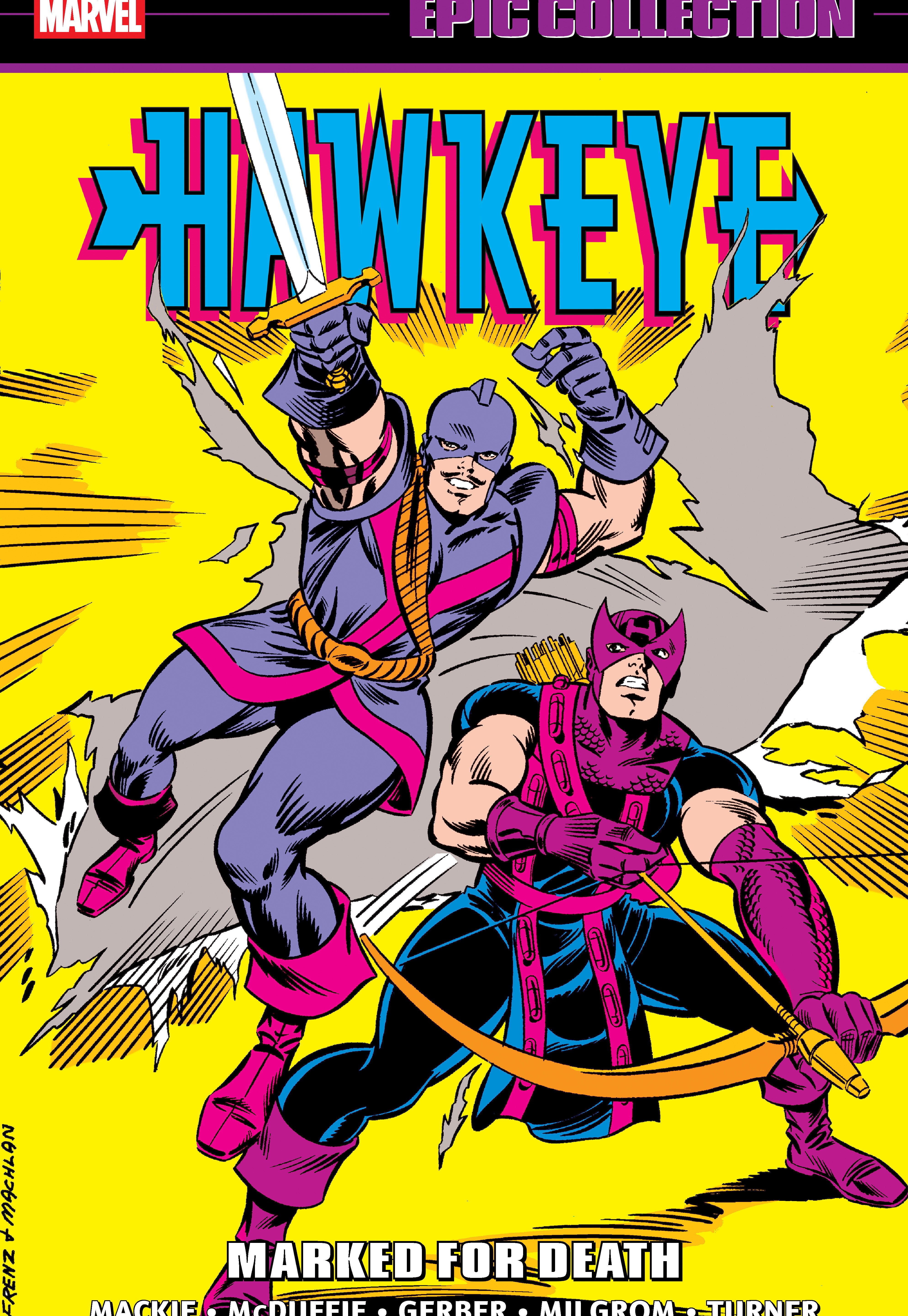 Hawkeye Epic Collection: Marked For Death