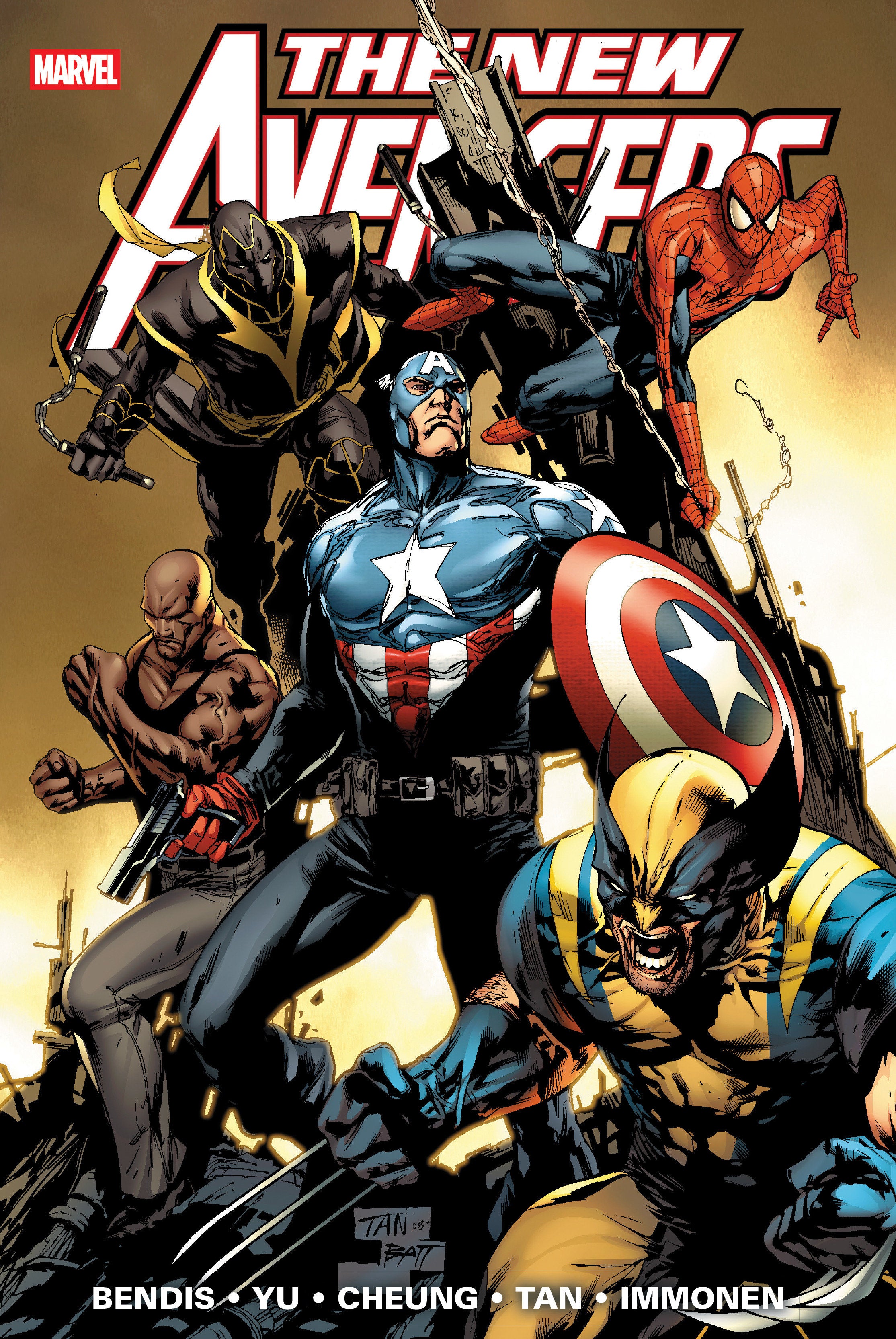 New Avengers Omnibus Volume. 2 Billy Tan Cover