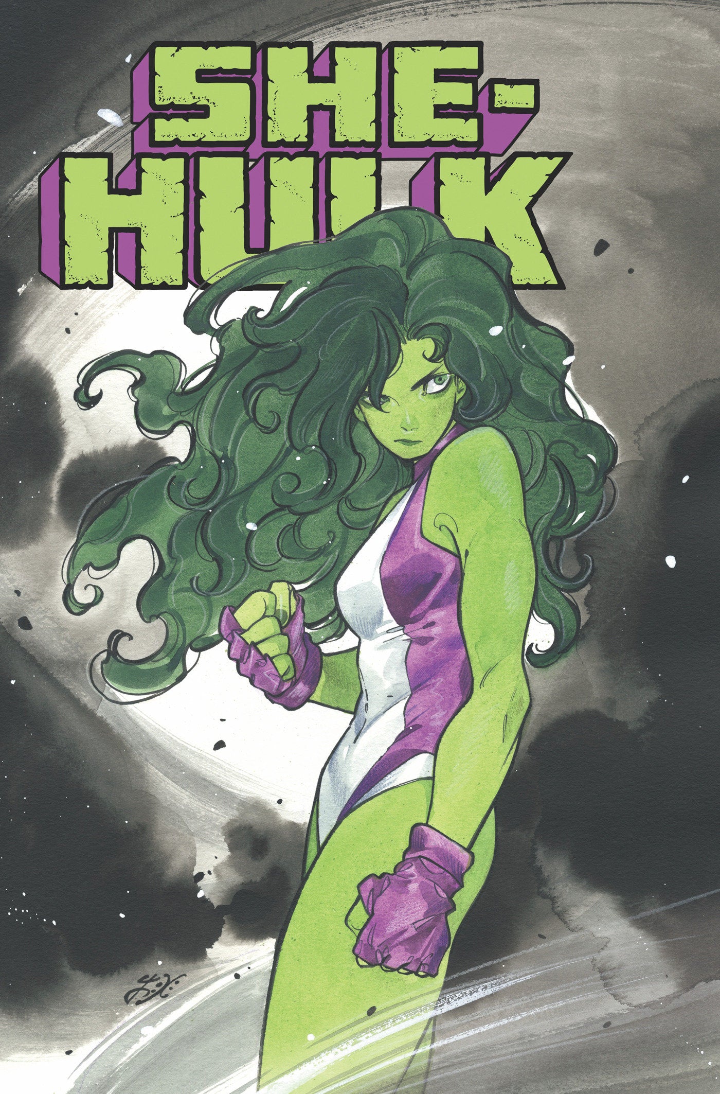 She Hulk By Rainbow Rowell Omnibus Peach Momoko Cover [Direct Market Only]
