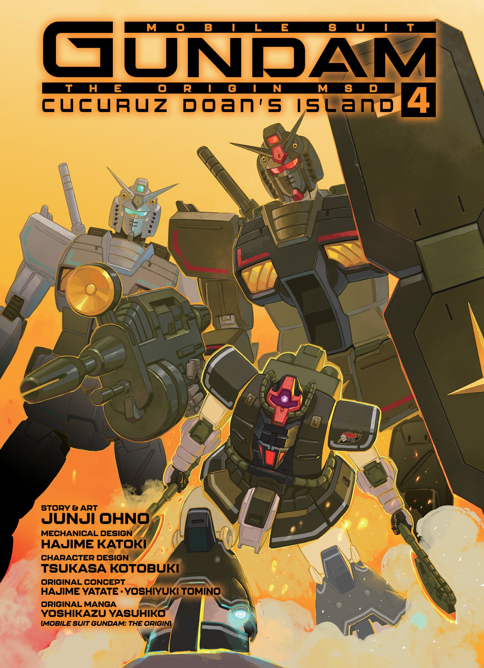 Mobile Suit Gundam The Origin Msd Cucuruz Doan's Island Vol 4