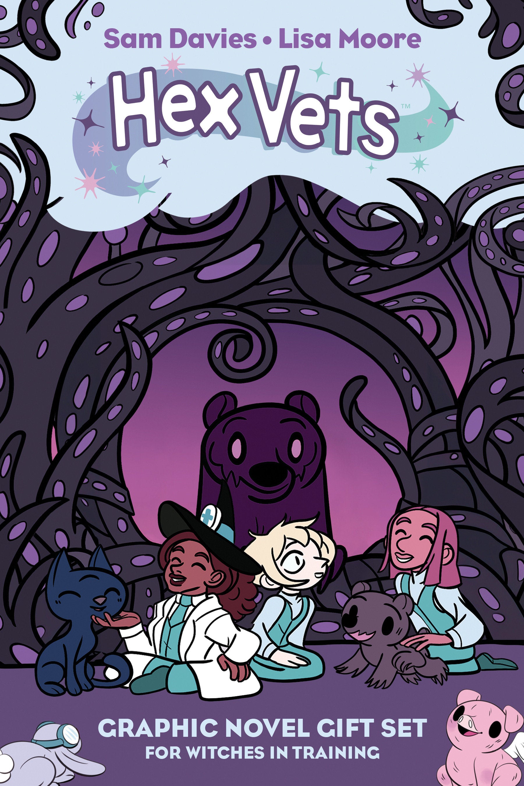 Hex Vets: Graphic Novel Gift Set For Witches In Training