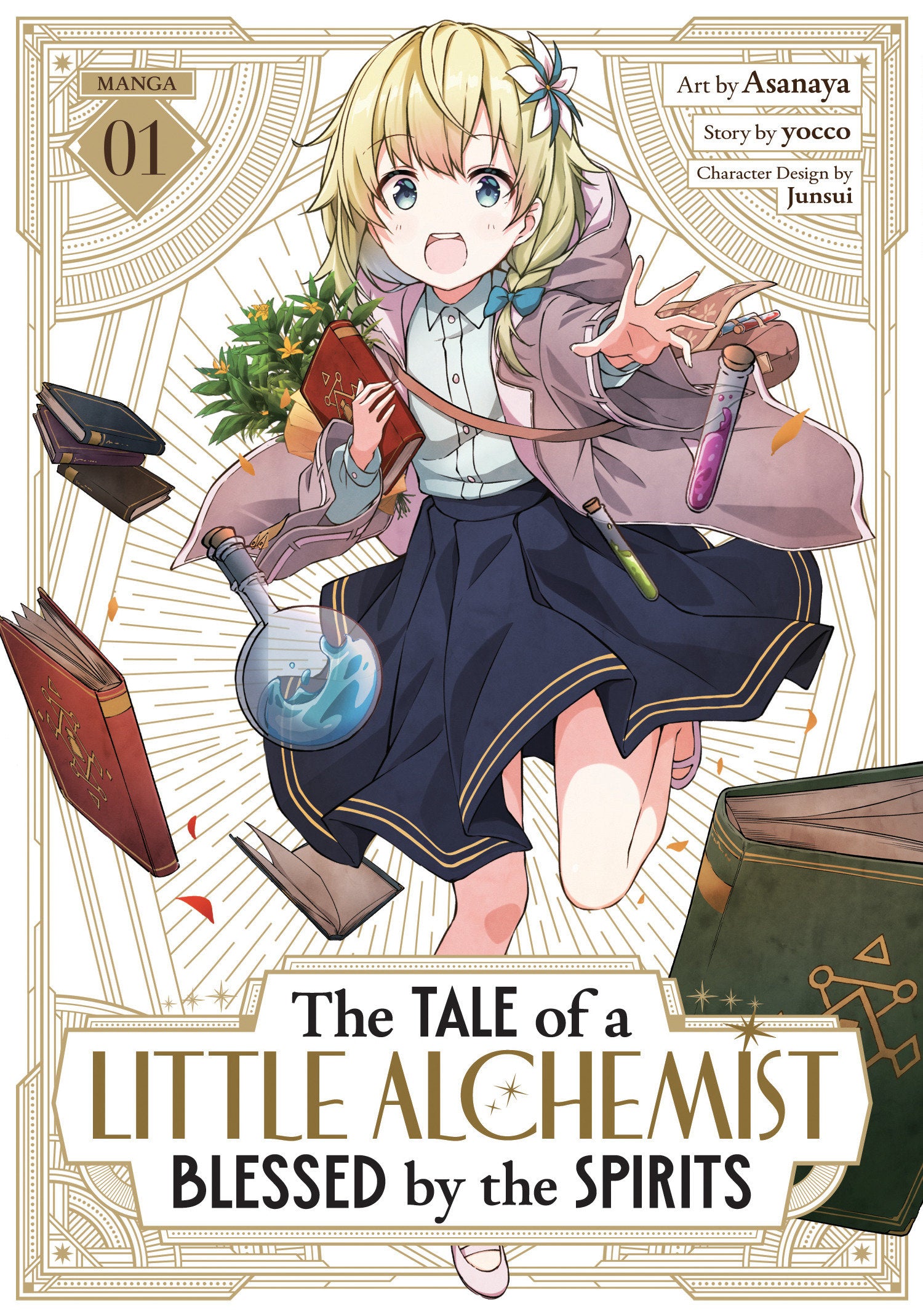 The Tale Of A Little Alchemist Blessed By The Spirits Volume 1