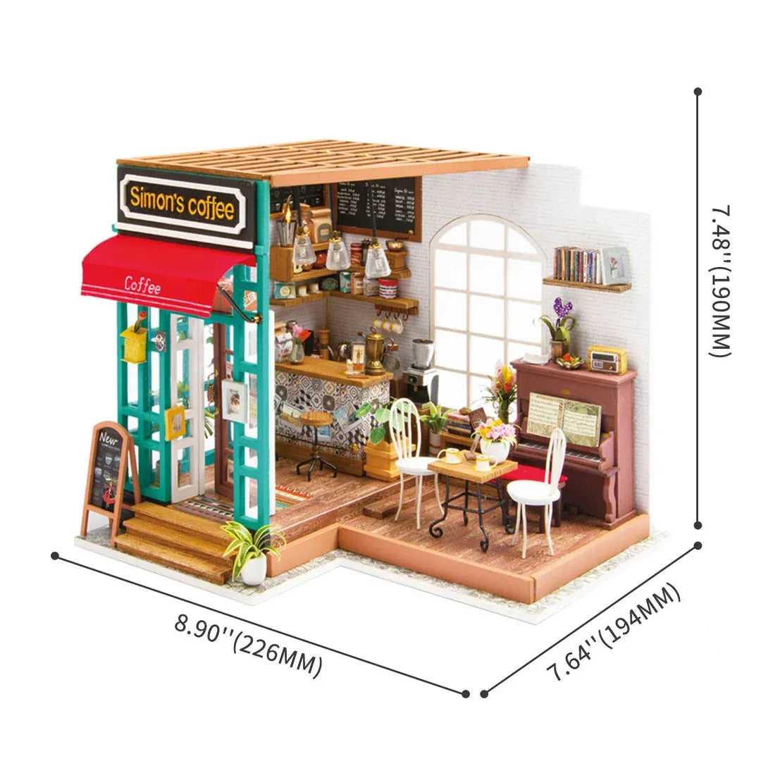 DIY Miniature House | Simon's Coffee