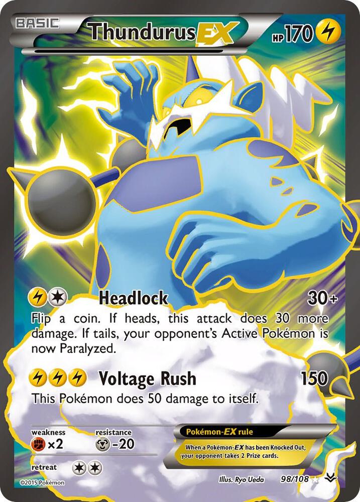 Thundurus EX - Lightning