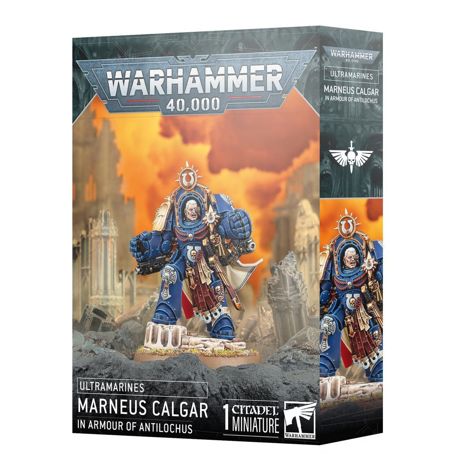 Warhammer 40k: Space Marines - Marneus Calgar in Armour of Antilochus