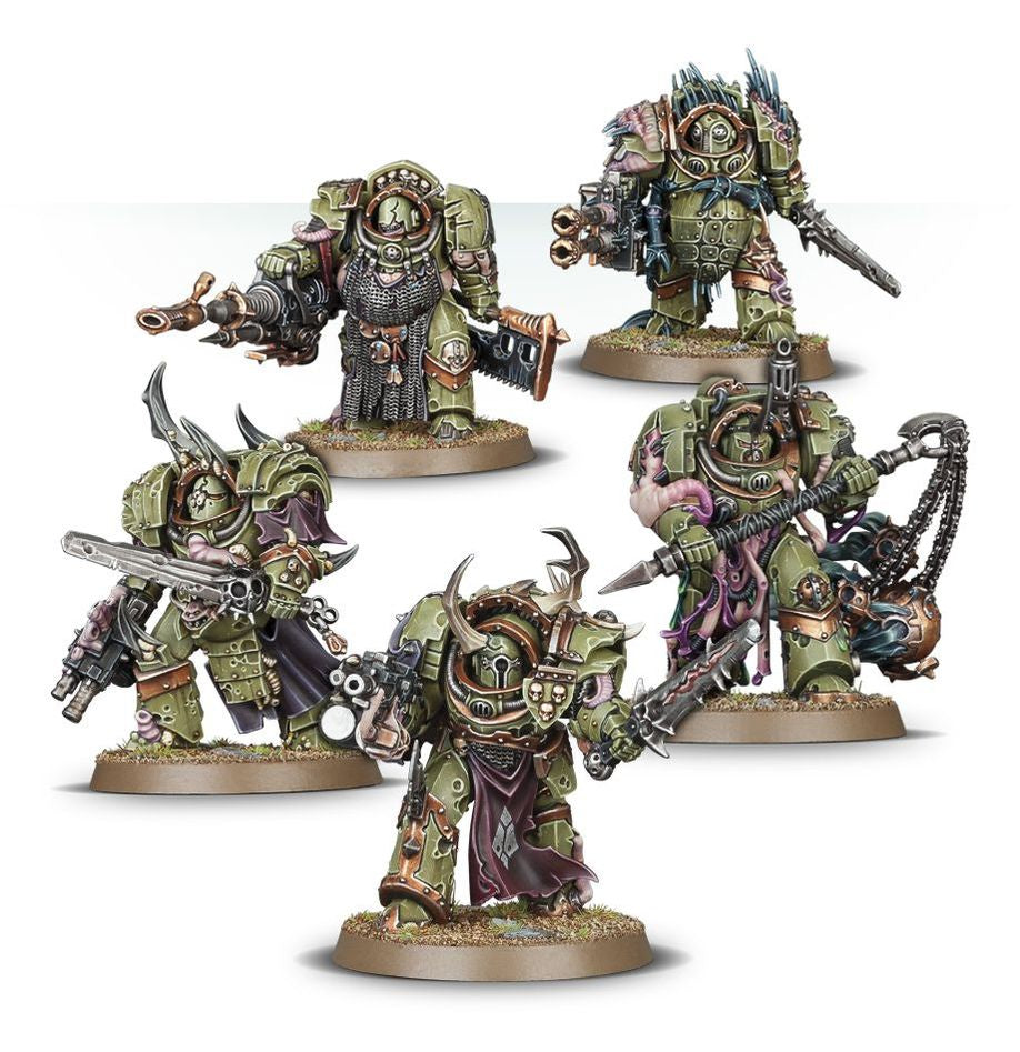 Warhammer 40K: Death Guard Blightlord Terminators