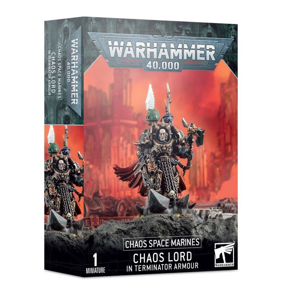 Warhammer 40K: Chaos Lord in Terminator Armour