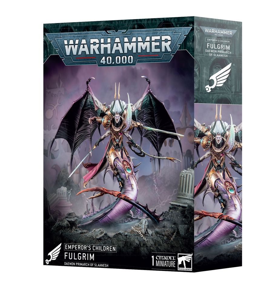 Warhammer 40K: Emperor's Children – Fulgrim – Daemon Primarch of Slaanesh