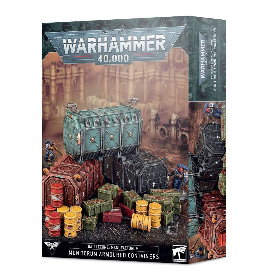 Warhammer 40k Battlezone: Manufactorum - Munitorum Armoured Containers