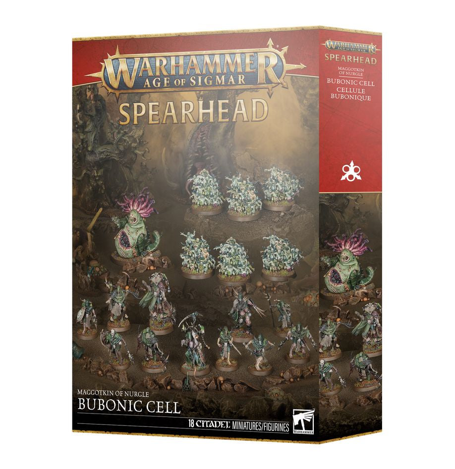 Warhammer AoS: Spearhead: Maggotkin of Nurgle – Bubonic Cell