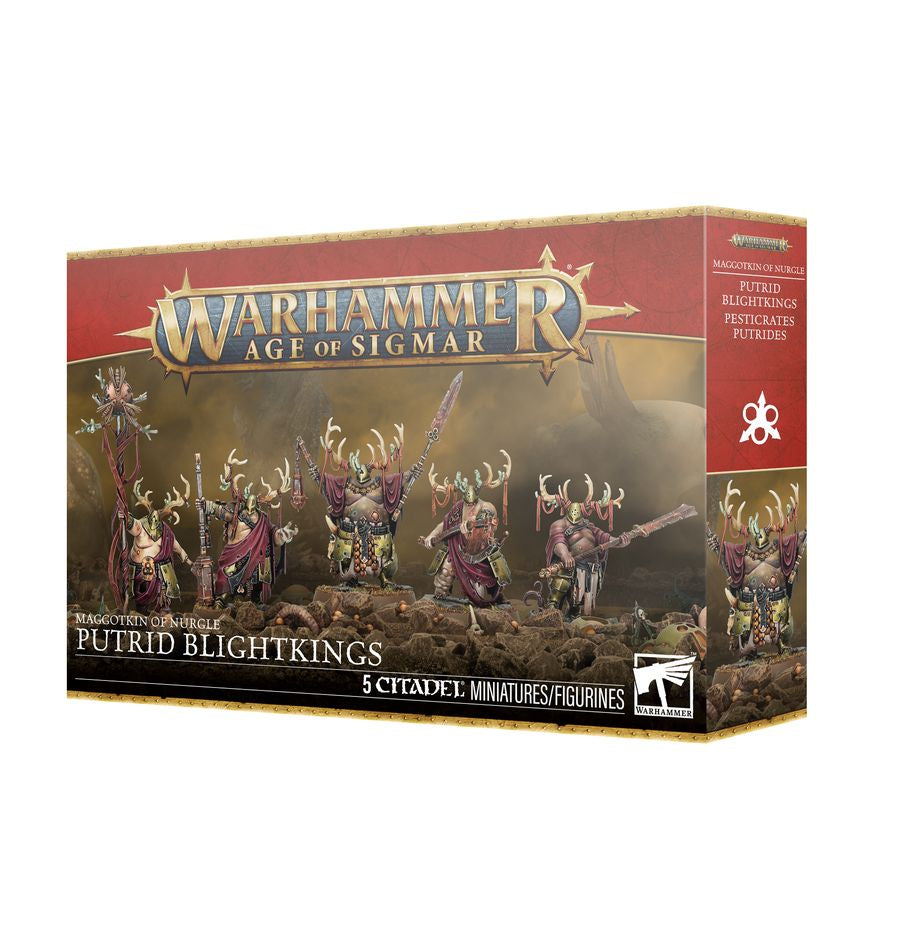 Warhammer AoS: Spearhead: Maggotkin of Nurgle – Putrid Blightkings