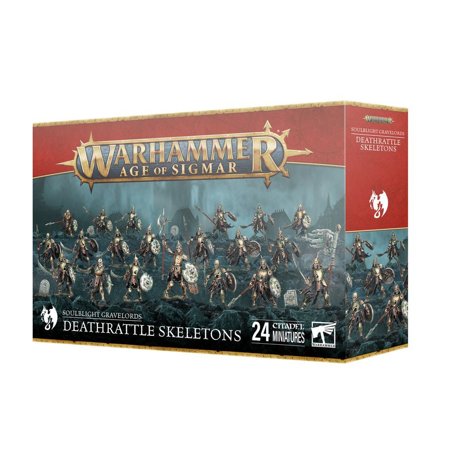 Age of Sigmar: Soulblight Gravelords: Deathrattle Skeletons