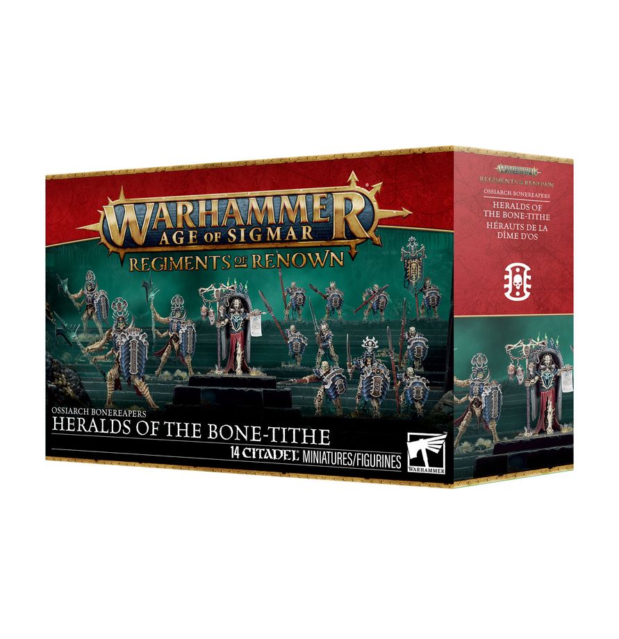 Age of Sigmar: Ossiarch Bonereapers - Regiment of Renown: Heralds of the Bone-tithe