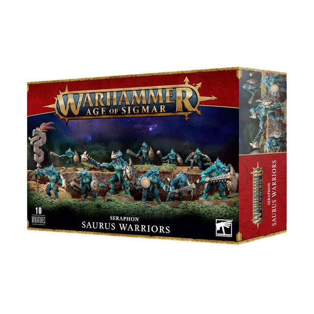 Warhammer Age of Sigmar: Seraphon - Saurus Warriors