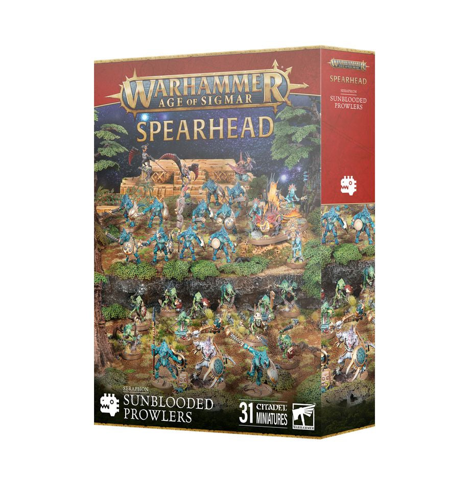Age of Sigmar: Spearhead: Seraphon - Sunblooded Prowlers