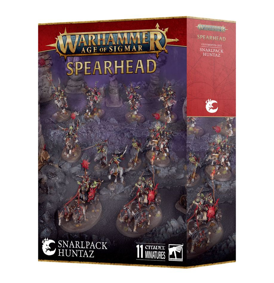 Warhammer: Age of Sigmar: Spearhead: Gloomspite Gitz – Snarlpack Huntaz