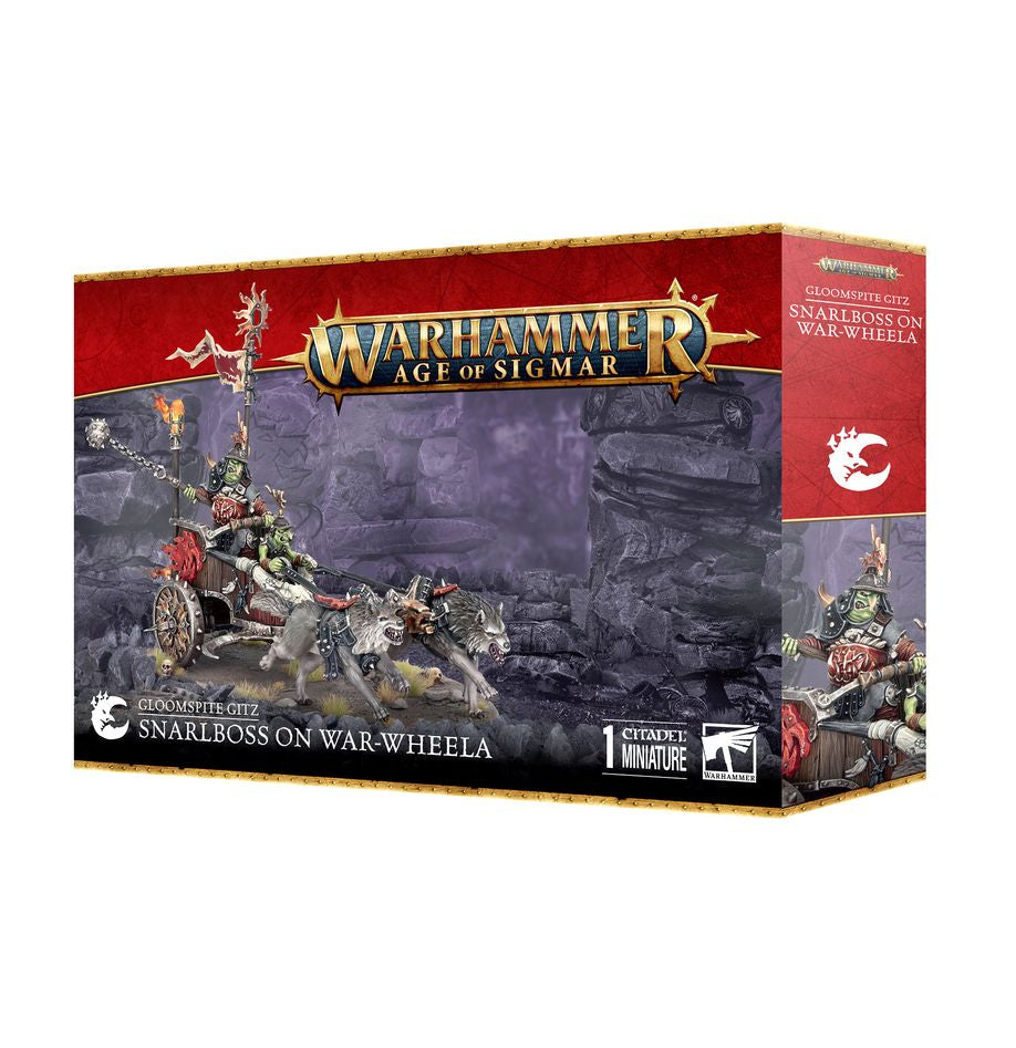 Warhammer Age of Sigmar - Snarlboss on War-Wheela