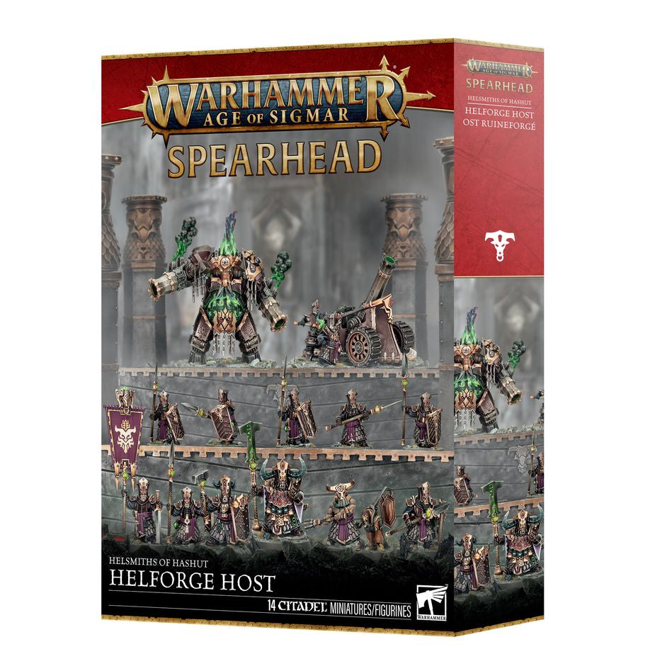 Warhammer AoS: Spearhead: Helsmiths of Hashut – Helforge Host