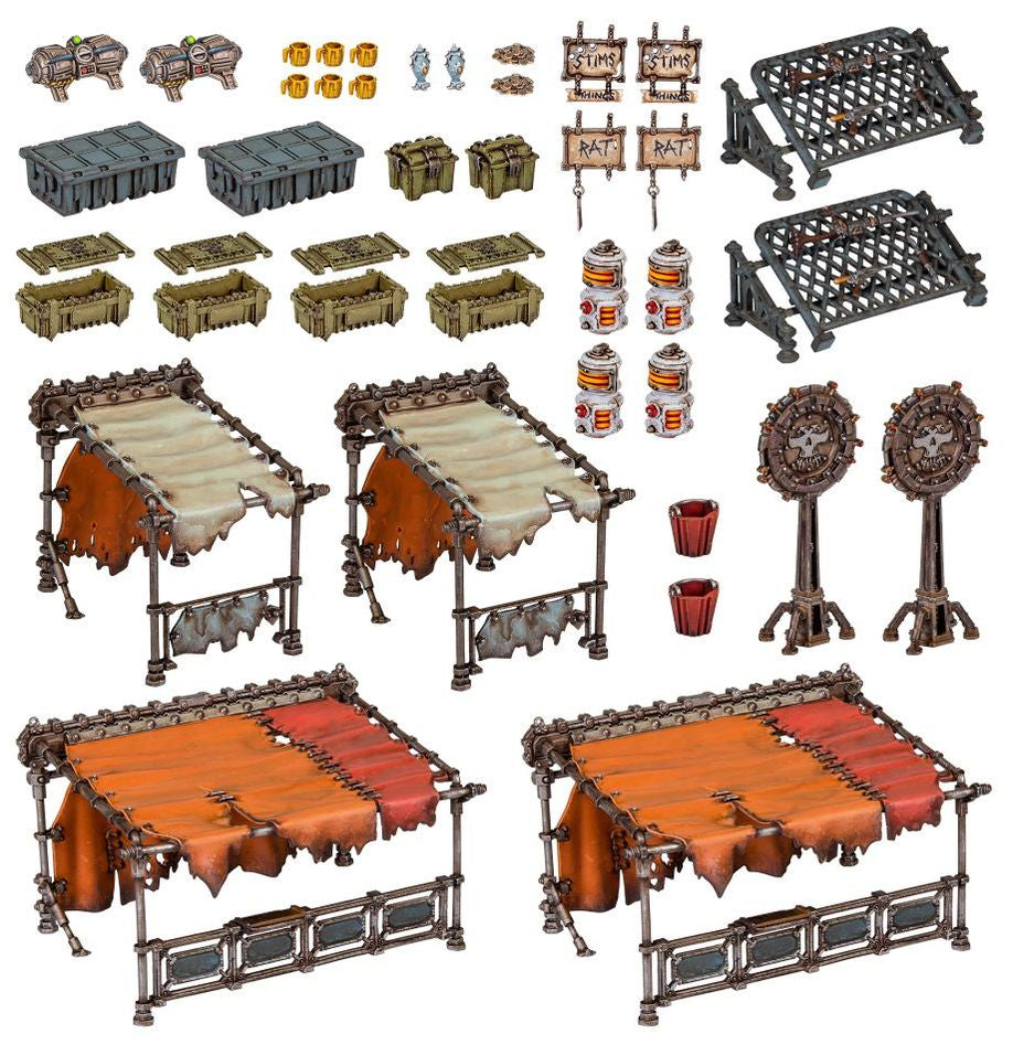Warhammer Necromunda - Zone Mortalis Underhive Market