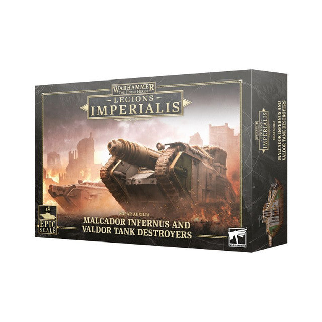 Warhammer The Horus Heresy: Legions Imperialis – Malcador Infernus and Valdor Tank Destroyers