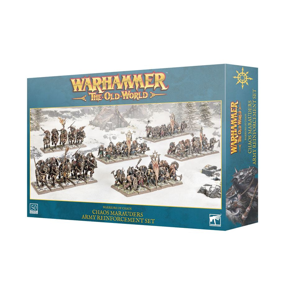 Warhammer Old World: Warriors of Chaos: Chaos Marauders Army Reinforcement Set
