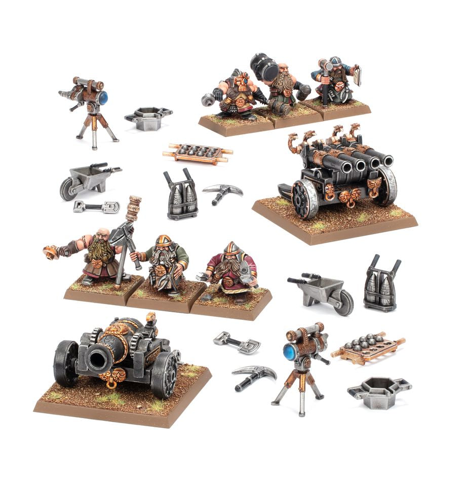 Warhammer The Old World: Dwarf Cannon & Organ Gun