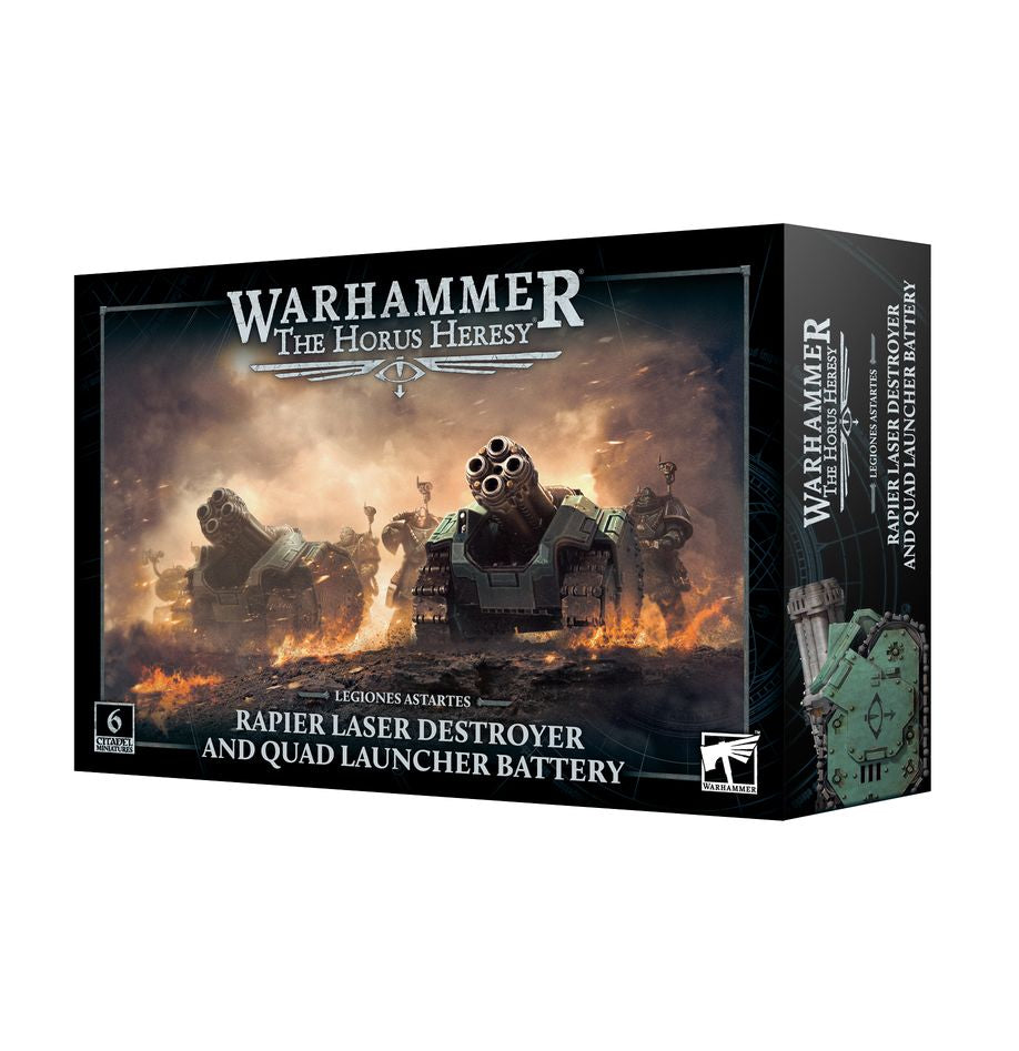 Warhammer Horus Heresy: Rapier Laser Destroyer and Quad Launcher Battery