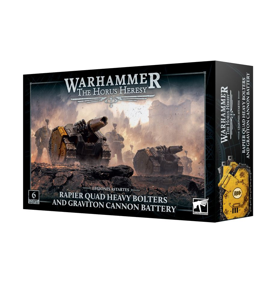 Warhammer Horus Heresy: Rapier Quad Heavy Bolters and Graviton Cannon Battery