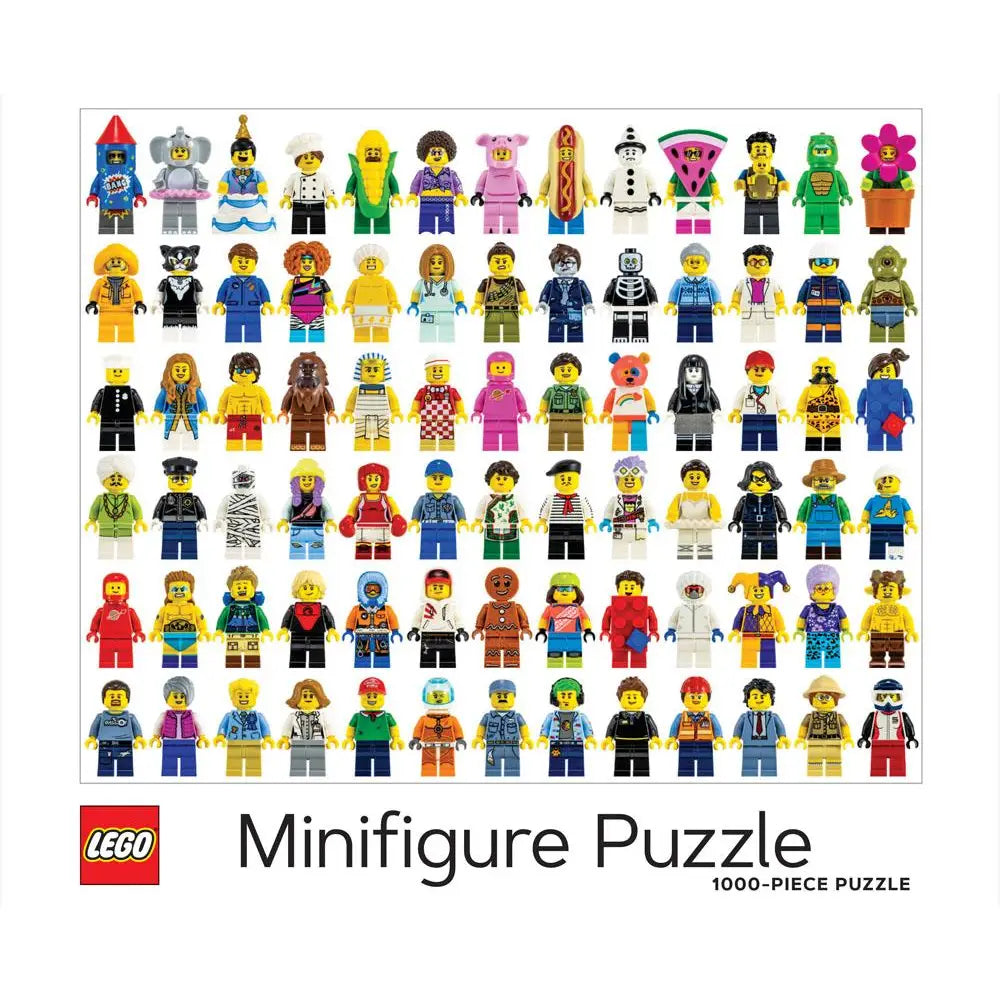 Lego Minifigure 1000-Piece Puzzle