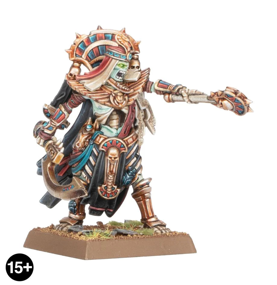 Warhammer The Old World: Tomb Kings of Khemari Tomb King [Pre-Owned]
