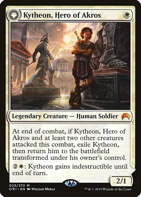 Kytheon, Hero of Akros / Gideon, Battle-Forged - White
