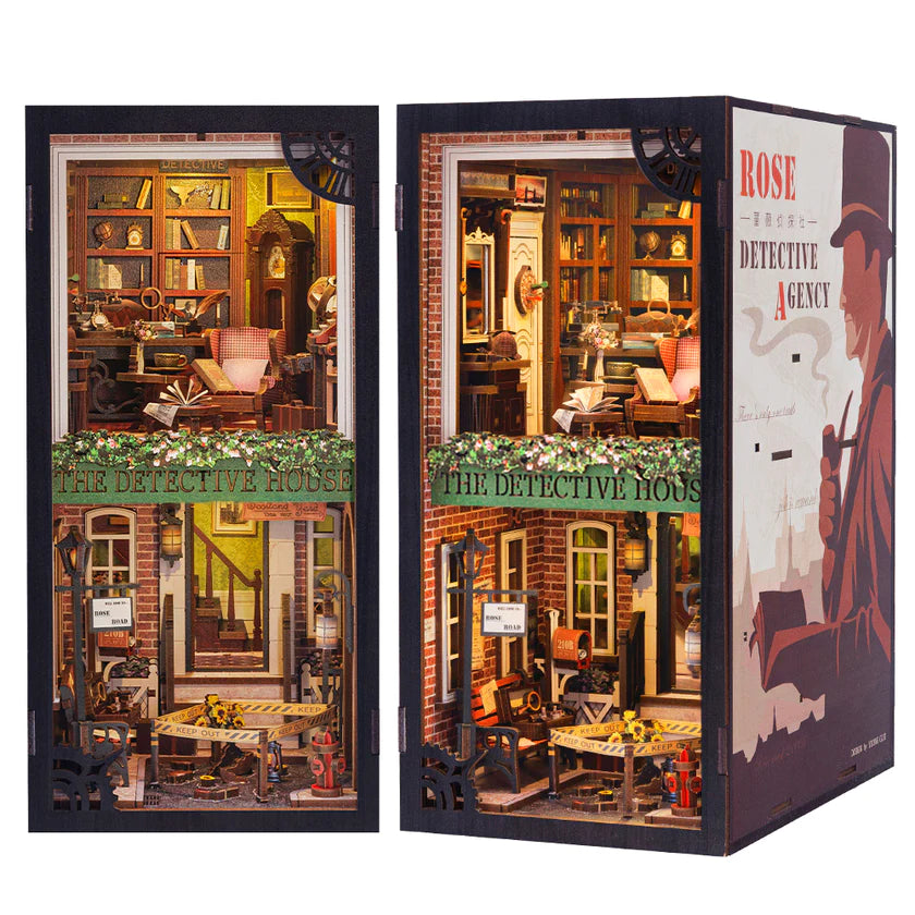 DIY Miniature Kit Book-Nook: Rose Detective Agency