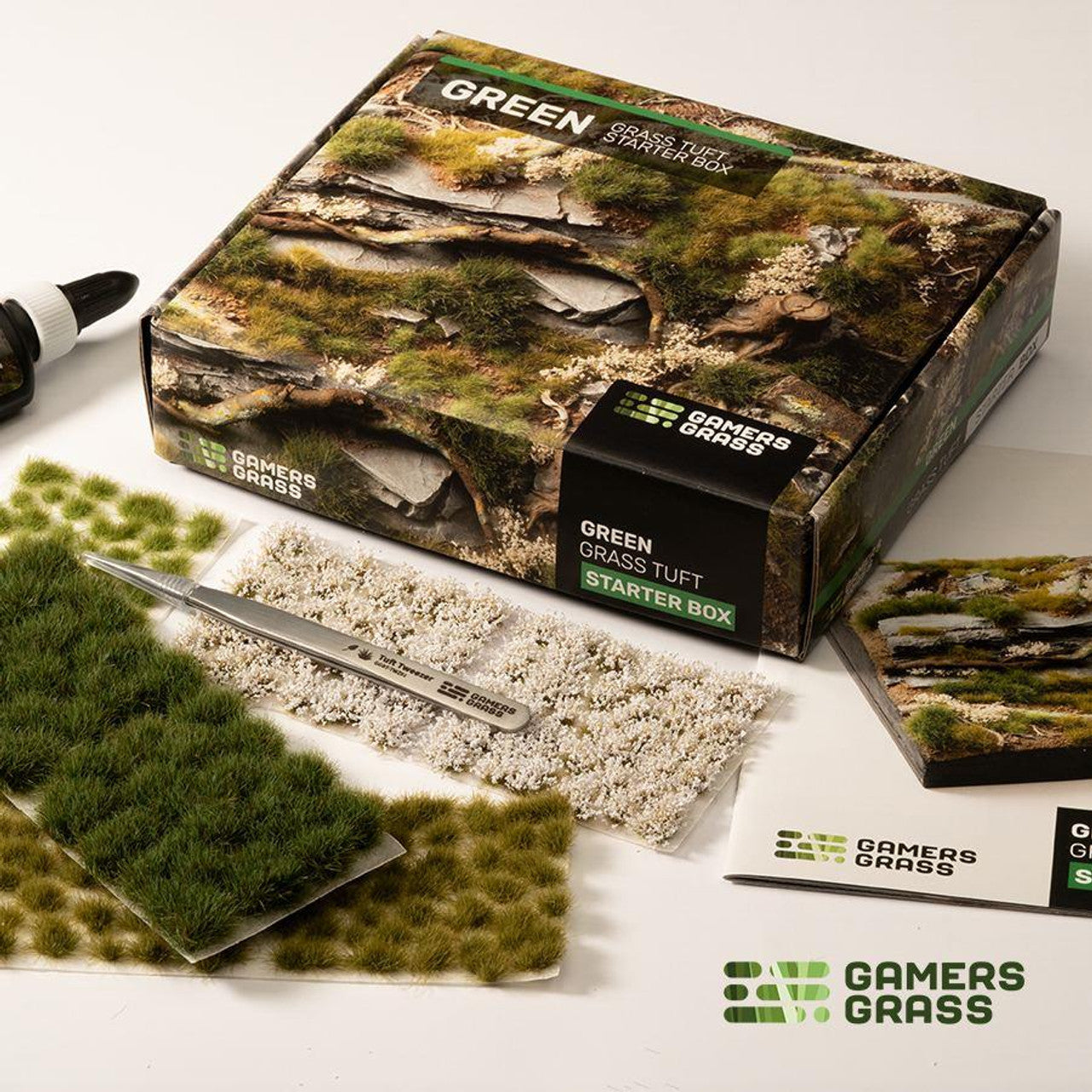 Gamers Grass Tuft Starter Box - Green Grass